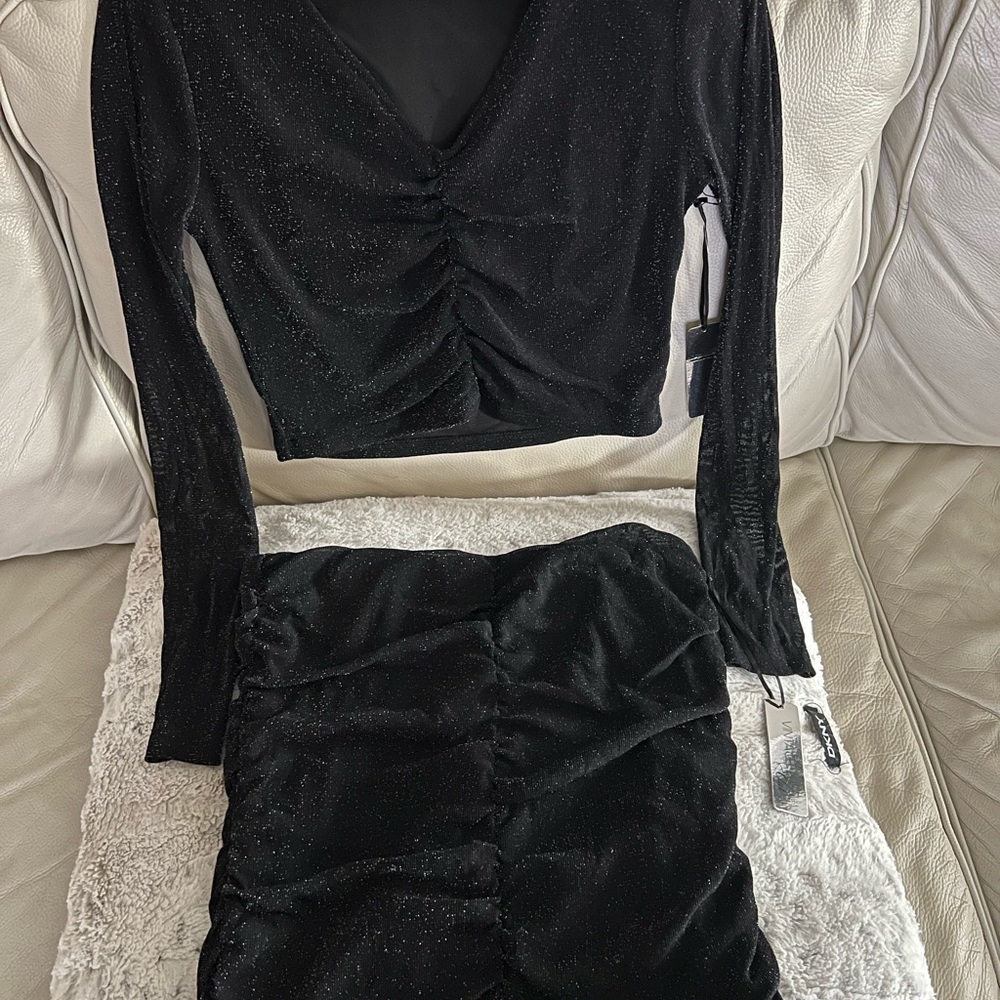 Top and skirt set